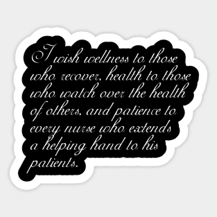 National Nurses Day Sticker